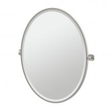 Gatco 4159FLG - JEWEL,FRAMED LRG OVAL MRR,SN
