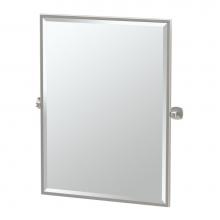 Gatco 4159FS - JEWEL,FRAMED LRG RECT MRR,SN