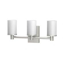 Gatco 1706 - Modern Farmhouse Triple Sconce, Satin Nickel