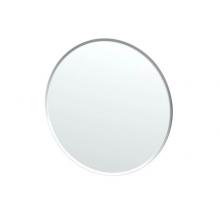 Gatco 1806 - Flush Mount EZ Hanging 24.5''H Frameless Round Mirror
