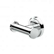 Gatco 4245A - Latitude Double Robe Hook, Chrome