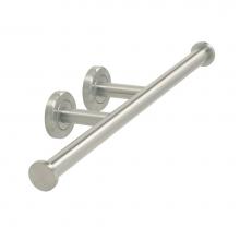 Gatco 4293A - Latitude Double TP Holder, Satin Nickel