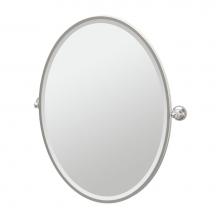 Gatco 4339FLG - TIARA,FRAMED LRG OVAL MRR,SN