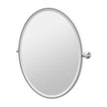 Gatco 4369FLG - CHARLOTTE,FRAMED LRG OVAL,SN