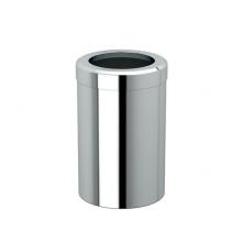 Gatco 1910 - Wastebasket Round 11.875''H, Chrome