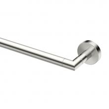 Gatco 4640 - Glam 24''L Towel Bar, Satin Nickel