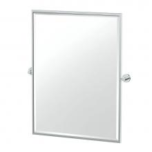 Gatco 4669FS - Reveal 32.5''H Framed Rectangle Mirror, Chrome