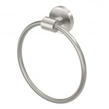 Gatco 4672 - Reveal Towel Ring, Satin Nickel