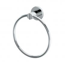 Gatco 4682 - Channel Towel Ring, Chrome