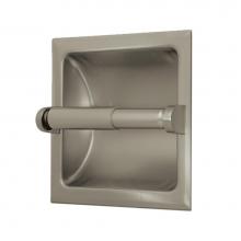 Gatco 780 - Recessed Toilet Paper Holder with Mounting Bracket Satin Nickel