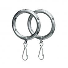 Gatco 834 - Curtain Ring, Pair, Chrome