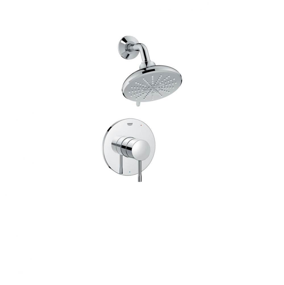 Essence Pressure Balance Valve Shower Only Combo