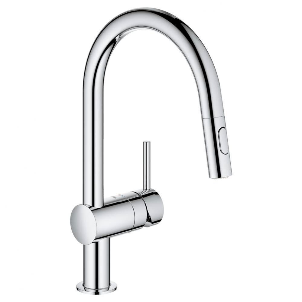 Minta Single-Handle Pull-Down Kitchen Faucet Dual Spray 1.75 GPM