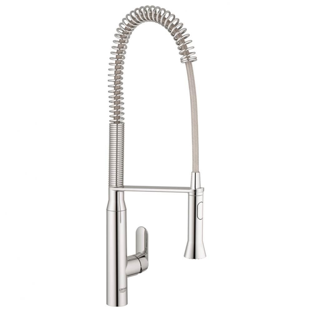 K7 Single-Handle Semi-Pro Dual Spray Kitchen Faucet 1.75 GPM