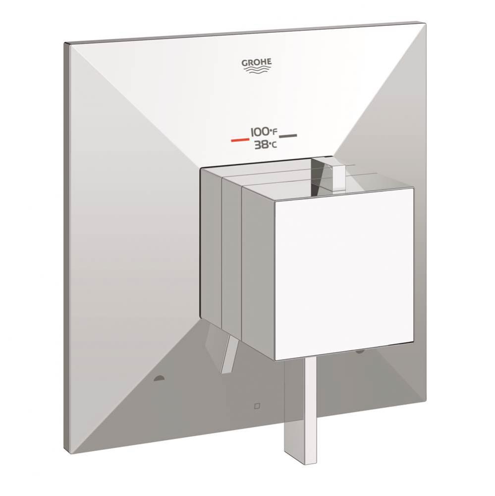 Dual Function Thermostatic Valve Trim With Control Module
