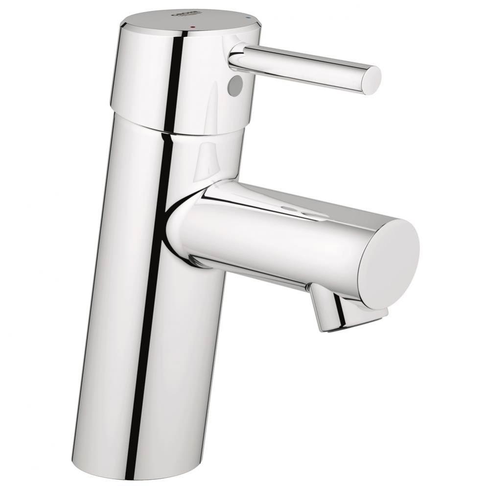 Single Hole Single-Handle S-Size Bathroom Faucet 1.2 GPM Less Drain