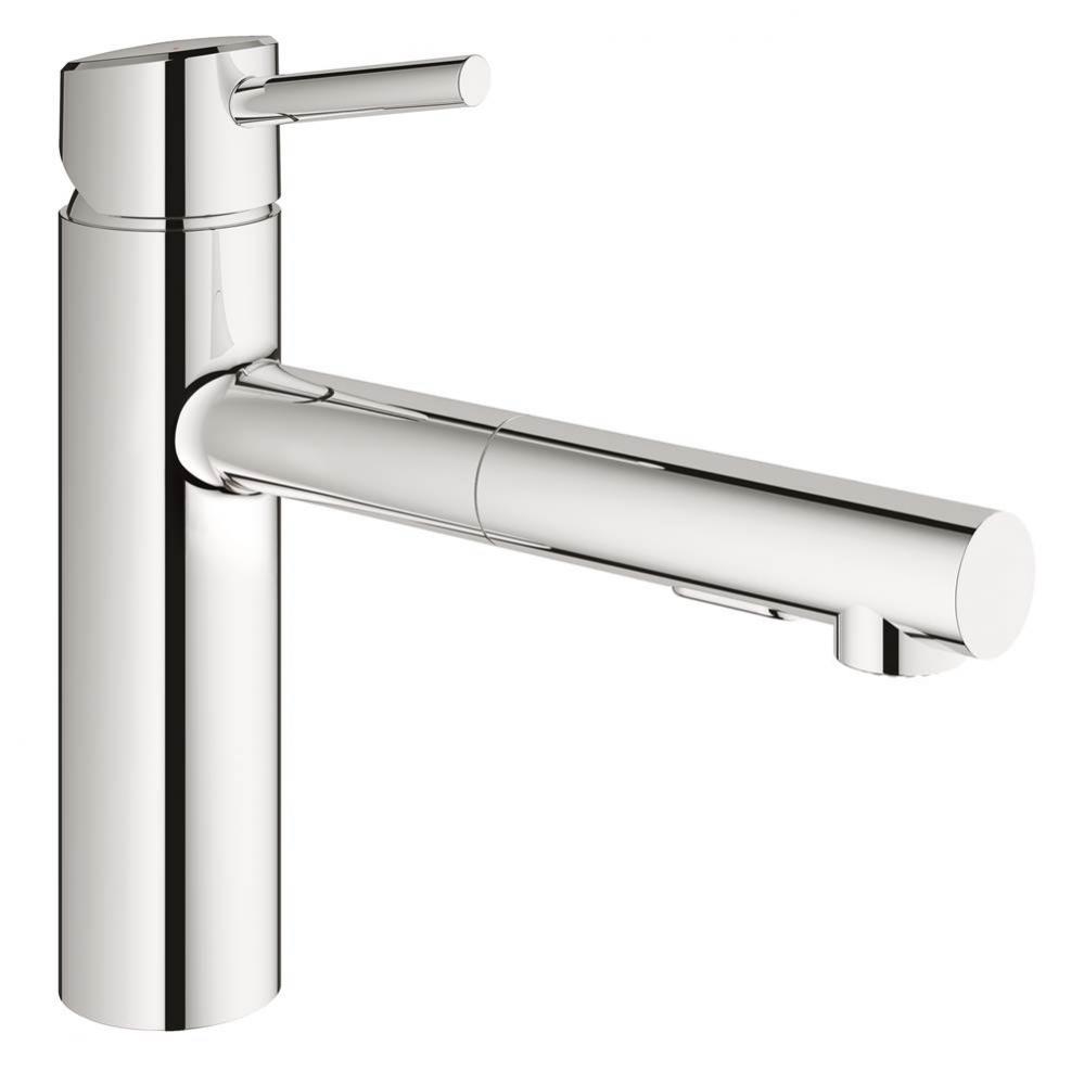 Concetto Single-Handle Pull-Out Kitchen Faucet Dual Spray 1.5 GPM