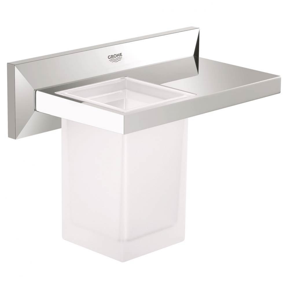 Bathroom Shelf with Tumbler