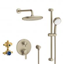 Grohe 29428EN0 - COSMOPOLITAN PRESSURE BALANCE RAIN SHOWER SET