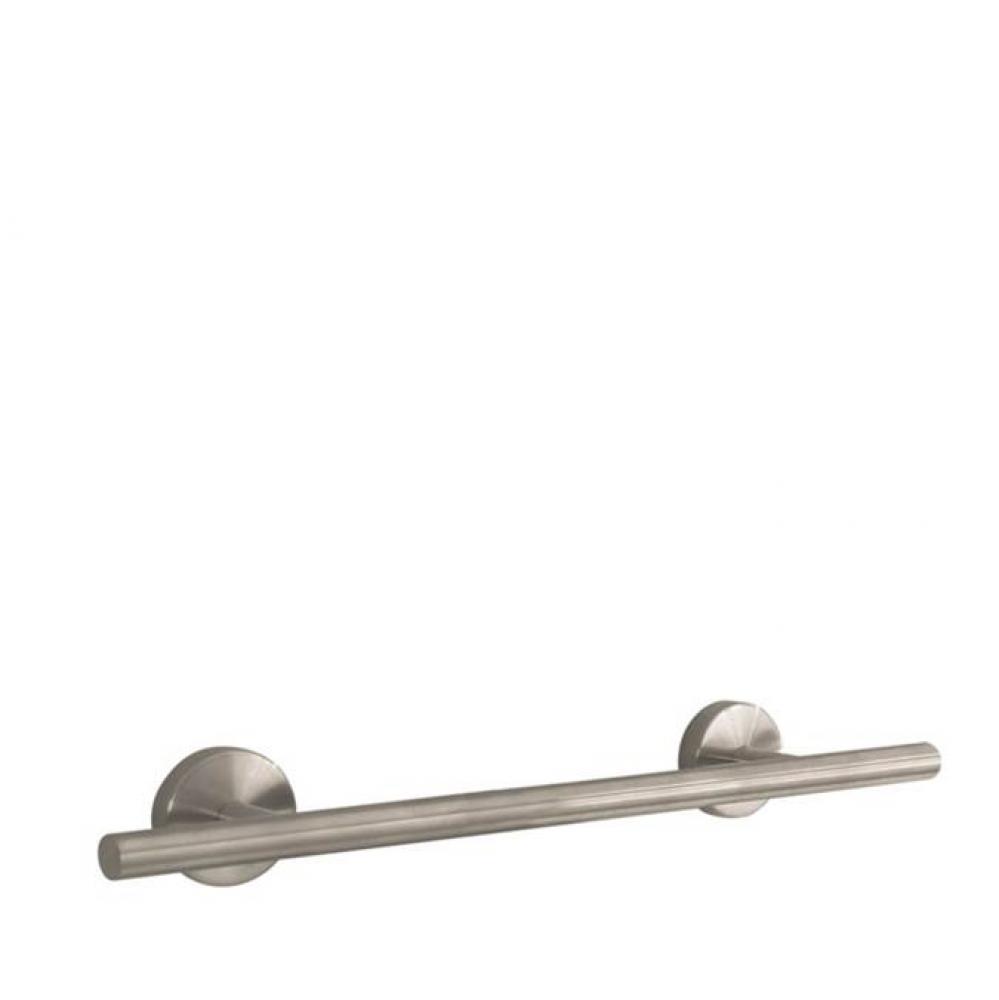 Logis Towel Bar, 12'' in Brushed Nickel