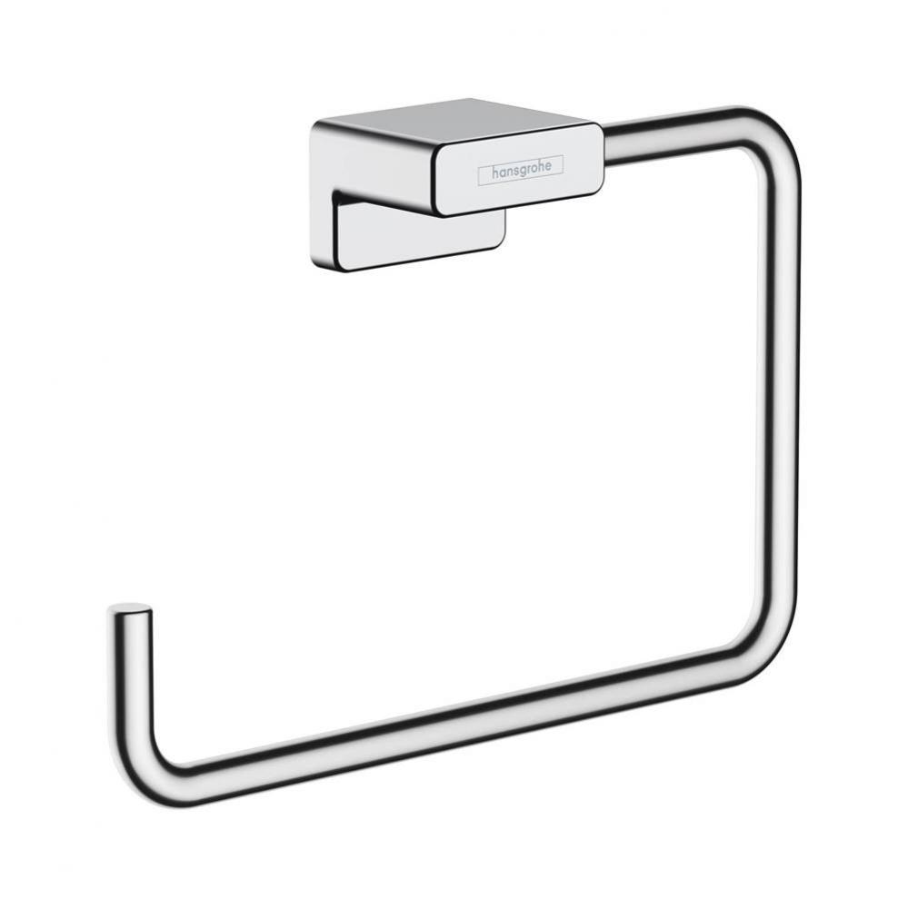 AddStoris Towel Ring in Chrome