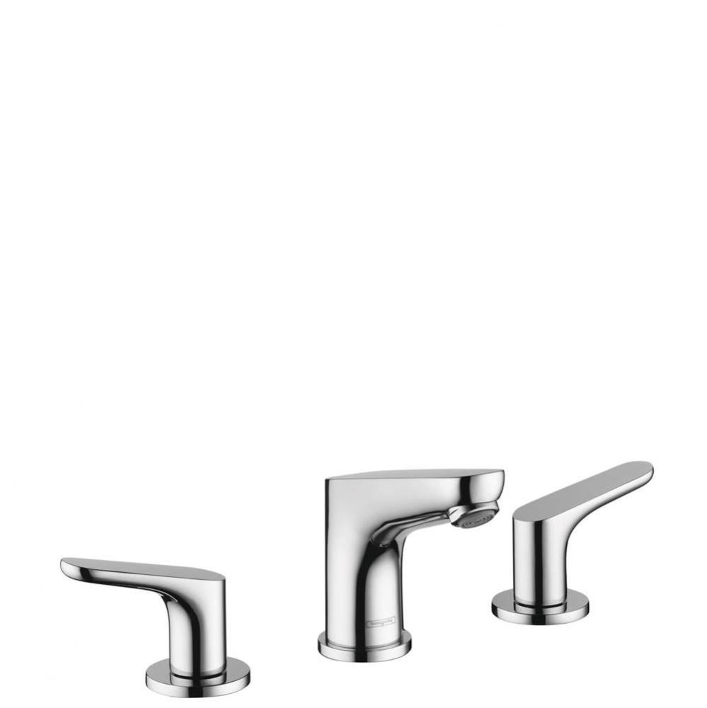 Focus   Widespread Faucet 100 with Pop-Up Drain, 1.0 GPM in Chrome