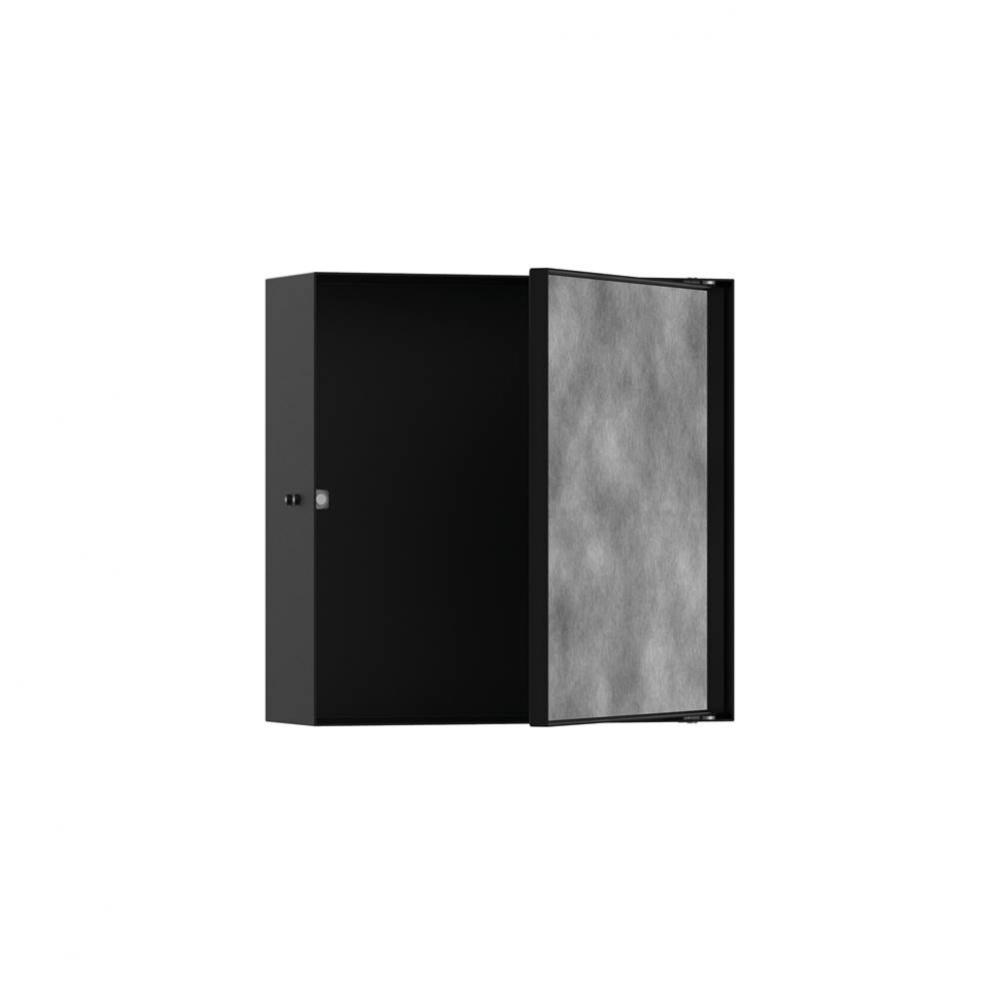 XtraStoris Rock Wall Niche with Tileable Door 12''x 12''x 4'' in Mat