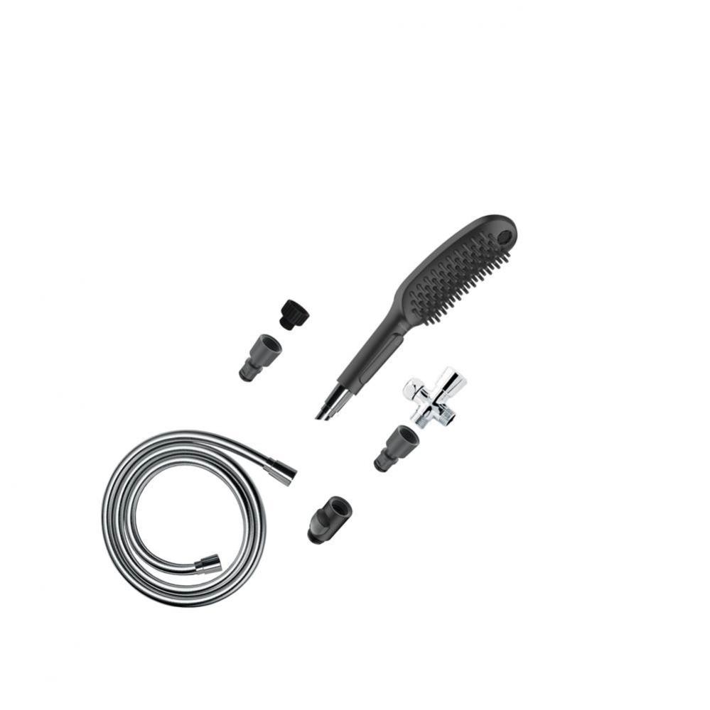 Dog Shower Dog Shower Bundle, 3-Spray, 1.75 GPM in Black