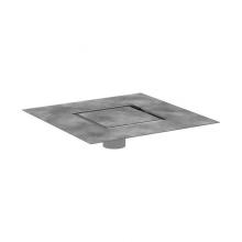 Hansgrohe 56137001 - RainDrain Brilliance Point Drain Set 6''x 6'' Trim with Rough in n/a