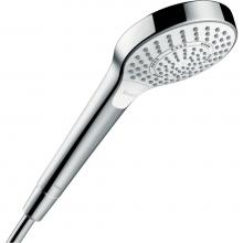 Hansgrohe 04947400 - Croma Select S Handshower 110 3-Jet, 2.5 GPM in White / Chrome