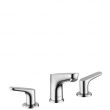 Hansgrohe 04809000 - Focus   Widespread Faucet 100 with Pop-Up Drain, 1.0 GPM in Chrome
