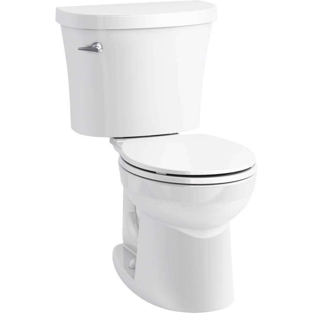 Kingston™ Two-piece round-front toilet, 1.28 gpf