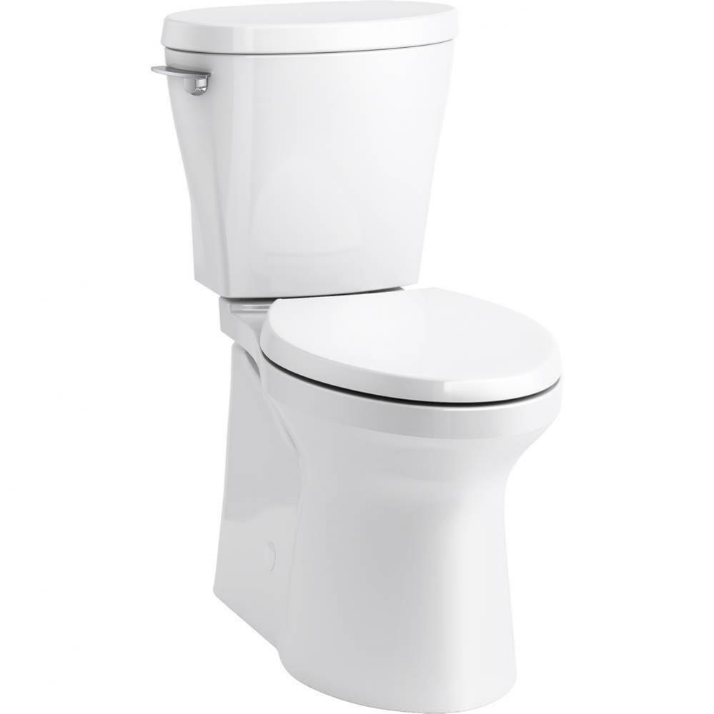 Betello® ContinuousClean XT two-piece elongated toilet with skirted trapway, 1.28 gpf