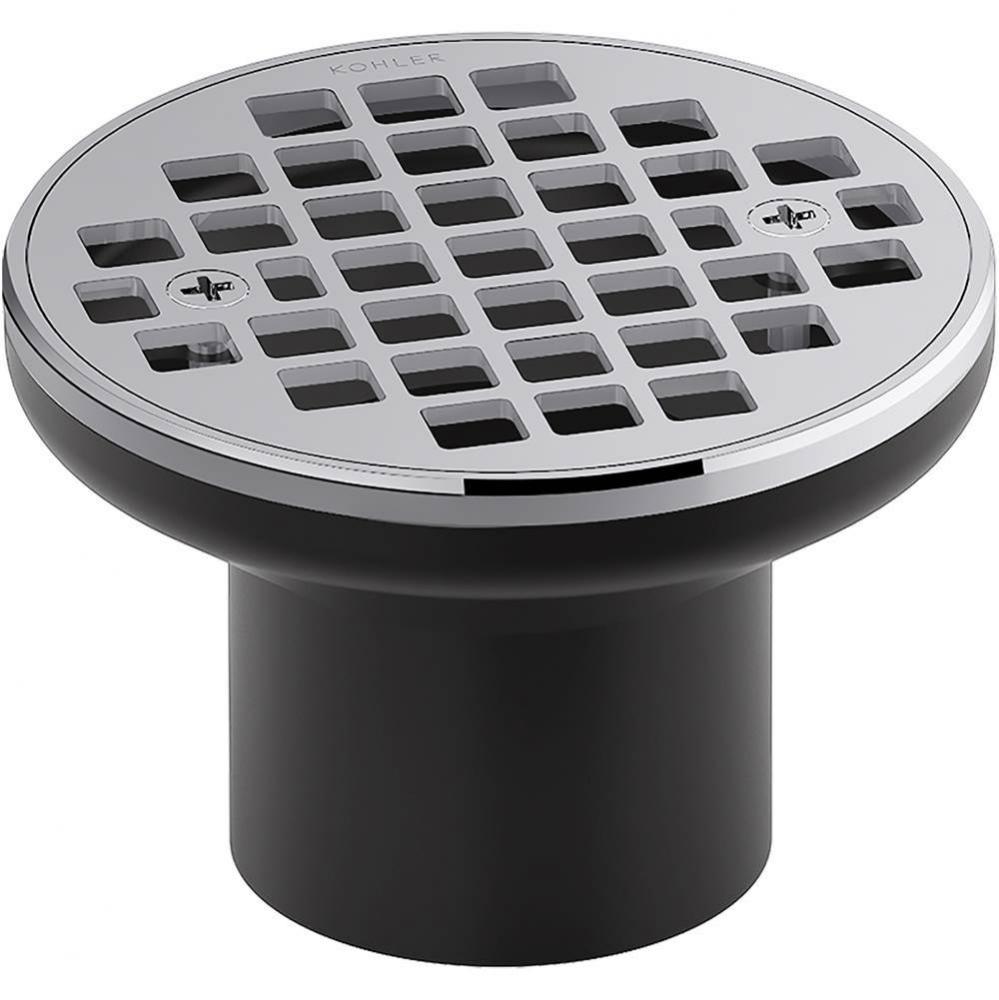 Clearflo Round brass tile-in shower drain (drain body not included)