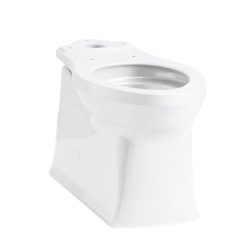 Corbelle® Elongated toilet bowl with skirted trapway