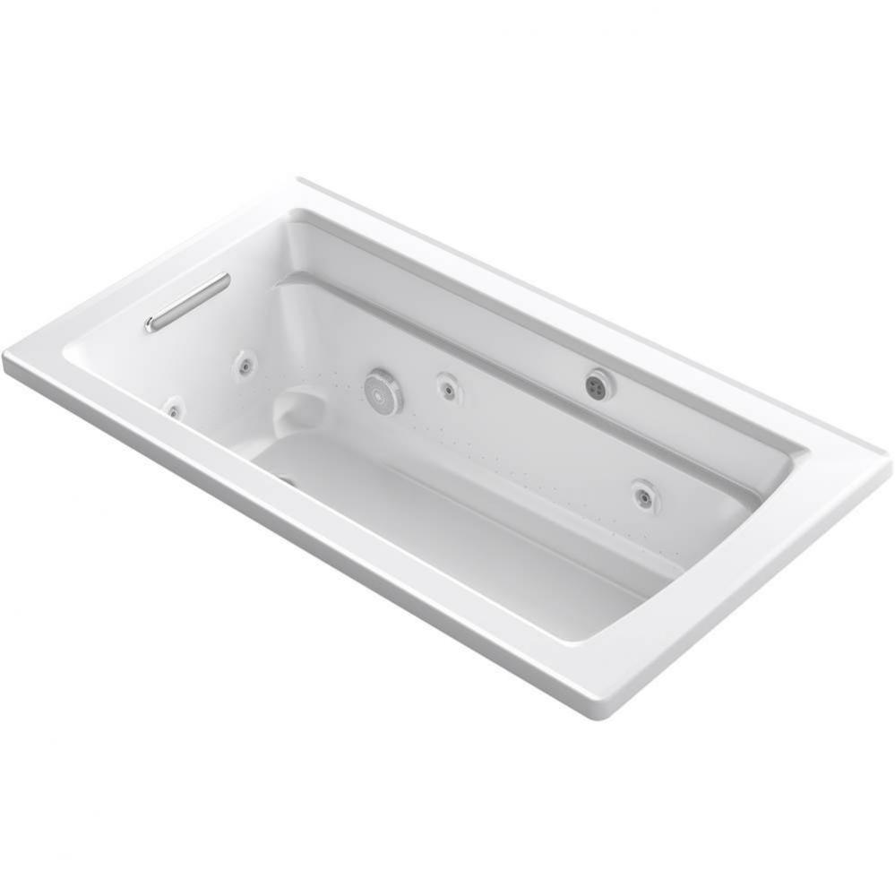 Archer® 60'' x 32'' drop-in Heated BubbleMassage™ air bath and whirlpoo