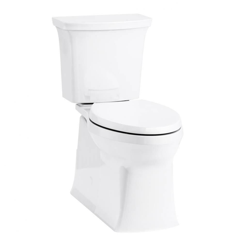 Corbelle® Two-piece elongated toilet with skirted trapway, 1.28 gpf
