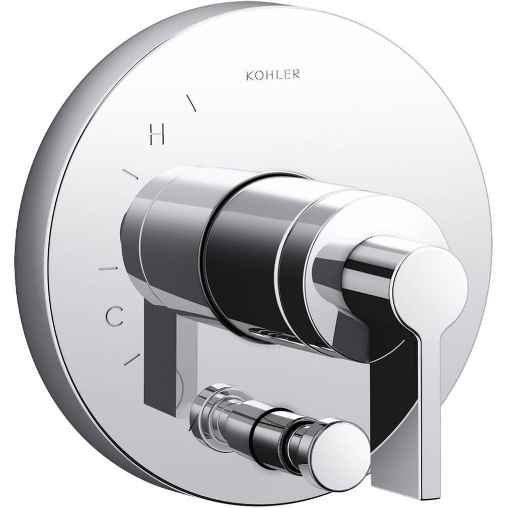 Components® Rite-Temp® valve trim with Lever handle and diverter
