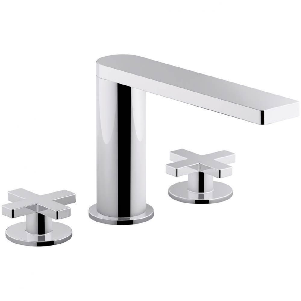 Composed® Widespread bathroom sink faucet with Cross handles, 1.2 gpm