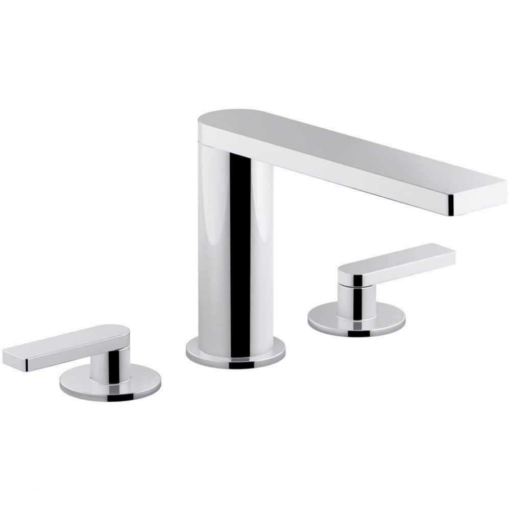 Composed® Widespread bathroom sink faucet with Lever handles, 1.2 gpm