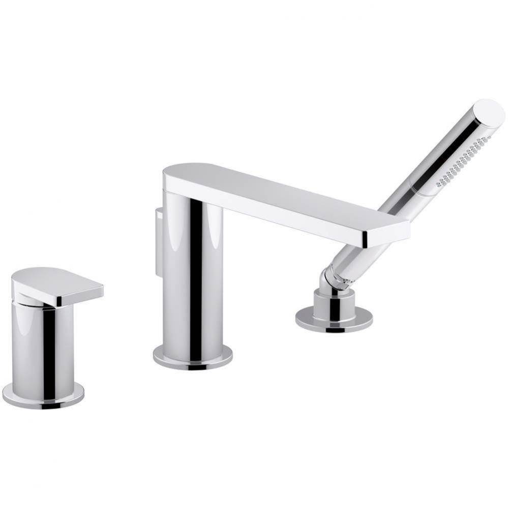 Composed® Deck-mount bath faucet with handshower
