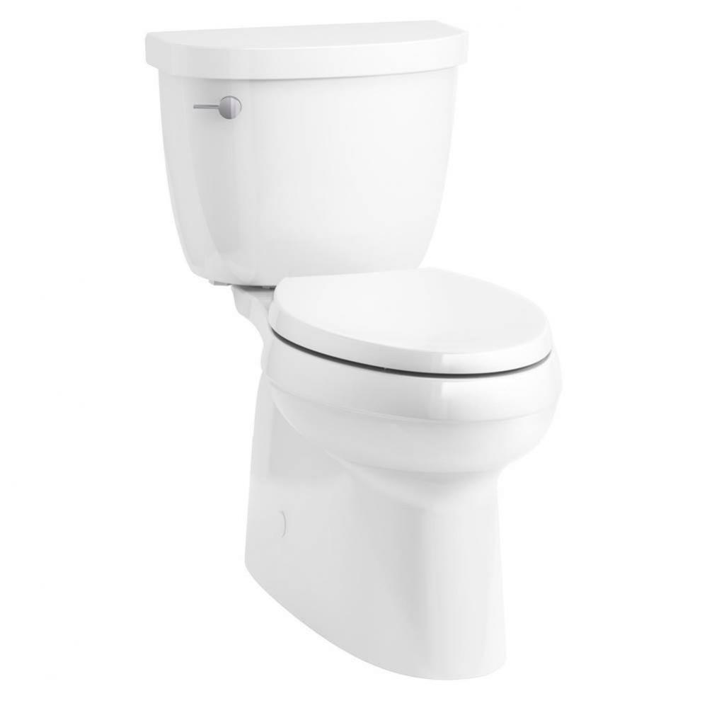 Cimarron® Two-piece elongated toilet with skirted trapway, 1.28 gpf