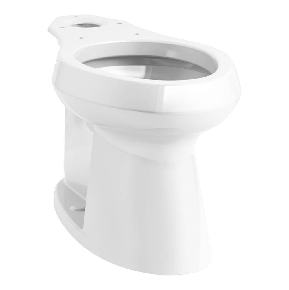 Highline® Elongated toilet bowl with concealed trapway