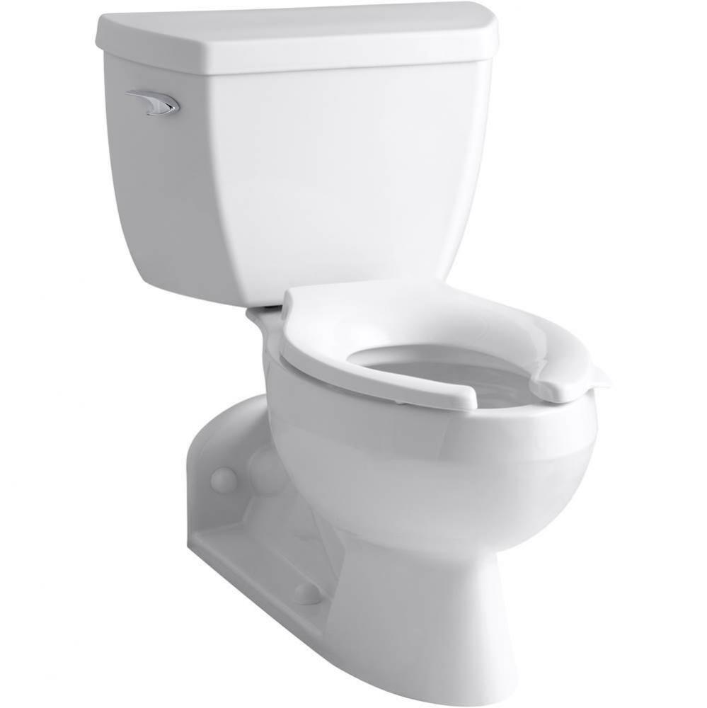 Barrington™ Two-piece elongated toilet, 1.0 gpf