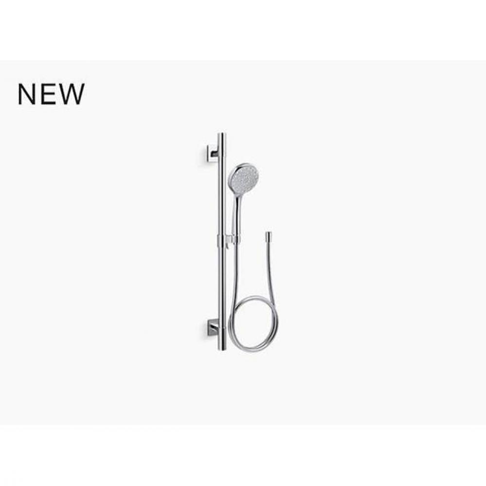 Awaken® B110 30'' deluxe three-function handshower kit, 1.75 gpm