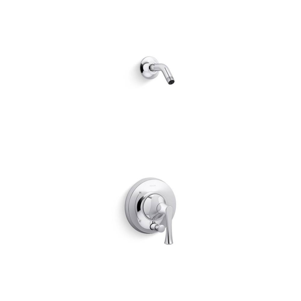 Buckley™ Rite-Temp® shower trim kit with push-button diverter, without showerhead