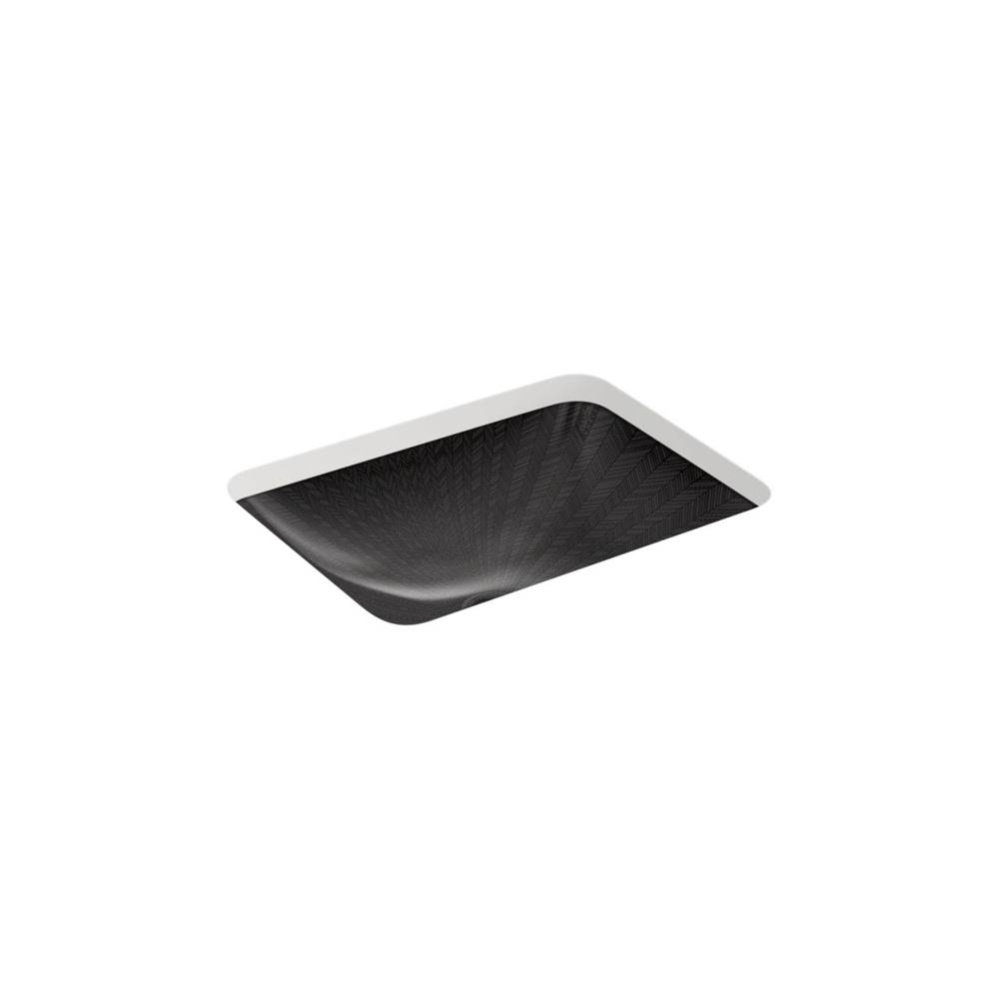 Sartorial™ Herringbone Caxton® 20'' rectangular undermount bathroom sink