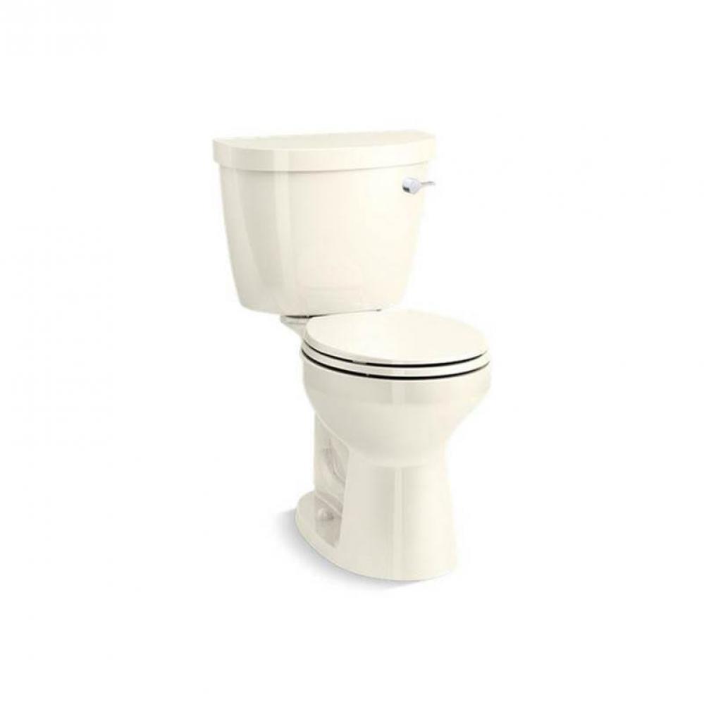 Cimarron® Two-piece round-front toilet, 1.28 gpf