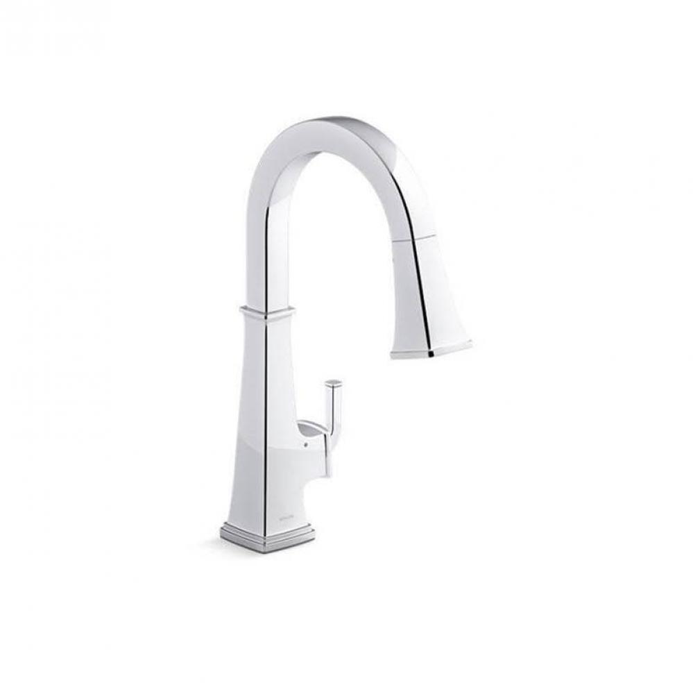 Riff® Touchless pull-down kitchen sink faucet with KOHLER® Konnect™ and three-function