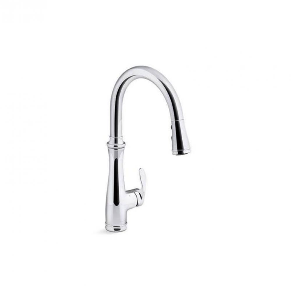 Bellera® Touchless pull-down kitchen sink faucet with three-function sprayhead
